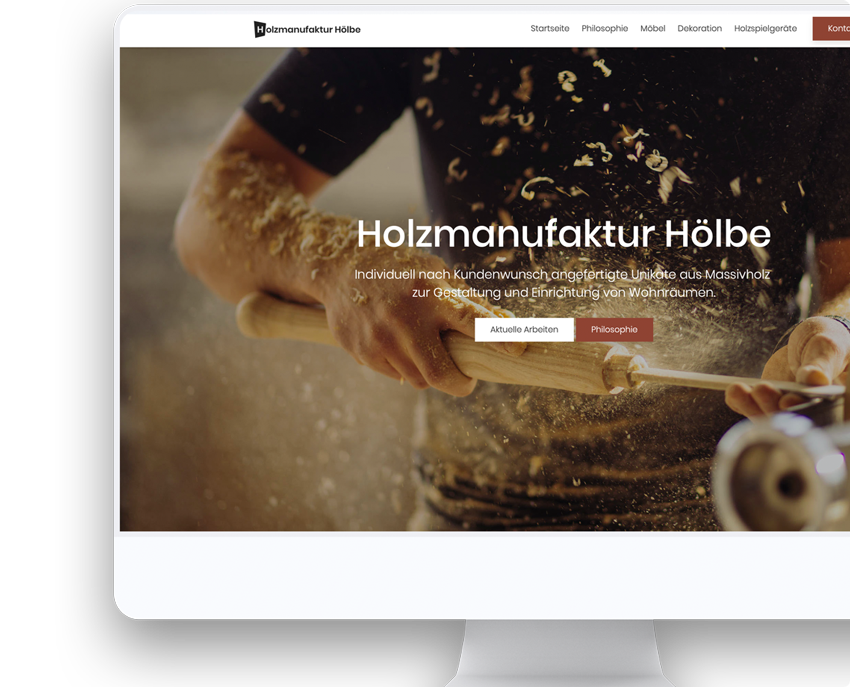 Referenz: Holzmanufaktur Hölbe